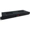 Alantec 19 "1U su termostatu (SA-F-1U-2-T-C)
