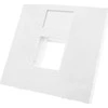 Adapteris 45x45 1xRJ45 (plokščias) ALANTEC