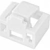 RJ45 lizdo užraktas nuo neteisėto prijungimo, baltas (24 vnt. pakuotėje + raktas) ALANTEC