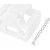 RJ45 lizdo užraktas nuo neteisėto prijungimo, skaidrus (24 vnt. pakuotėje + raktas) ALANTEC