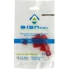 USB lizdo užrakinimas nuo neleistino prijungimo, raudonas kištukas (10 jungčių pakuotėje + raktas) ALANTEC