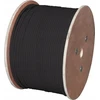 F/UTP cat.6 kabelis, telekomunikacijų, PE išorinis gelis, Fca 4x2x23 AWG, 1Gb/s (10Gb/s iki 55m), juodas, 500m - ALANTEC