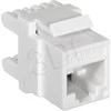 Q Lantec Alantec MKN-U5-1 laido jungtis RJ45 Baltos