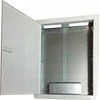 Korpusas/vietinė spintelė, multimedija 500x350x90, įleidžiama, perforuotos durys, 1 x lizdas. elektra, 14x lizdai Keystone ALANTEC