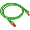 Patch-cord S/FTP kat.6A LSOH 0,5m žalia ALANTEC