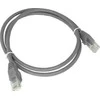 Patch-cord U/UTP kat.6A LSOH 0.25m pilka ALANTEC
