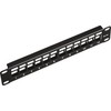 Alantec PK038 10 colių modulinė komutacinė panelė, 12 prievadų, 1U