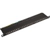 Alantec PK031 Patch panel OPTIMUM STP cat.5e 24 jungtys 0.5U 19"