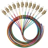 Alantec Pigtail MM OM3 1G 50/125 wtyk LC dł. 2 m ''Easy Strip'' pakuotė. 12 vnt. wielokolorowe (FOI-LC-5MM-2-3-OP)