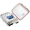 IP65 sandari abonentinė skydinė (8xSC simplex / 8xLC duplex) su rakto spyna, 8 šviesolaidžiai, ALANTEC