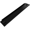 2U 19" metalinis korpusas, greito tvirtinimo spaustukais, juodas ALANTEC