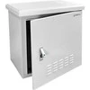 Alantec lauko pakabinama stelažo spintelė 19" 6U 600x450, 4 atraminės sijos, 4 kabelių įvadai, pilka ALANTEC