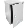 Alantec lauko sieninė rack spintelė 19" 18U 600x600, 4 atraminės sijos, 4 kabelių įvadai, spalva pilka (SZ-18U-600-600-01-S)