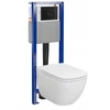 Alca plast S4005-015 / CERSANIT / SISTEMA 40 / MZ CASPIA / DS DUR WO ŁW / APDAILA LUNA JUODA MATINIS