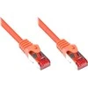 RNS® jungiamasis kabelis su apsauga nuo fiksavimo, Cat. 6, S/FTP, PiMF, PVC, 250MHz, oranžinis, 1m, Good Connections (8060-010O)