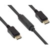 GoodConnections Alcasa Alcasa 4810-150G DisplayPort kabelis 15 m Juoda