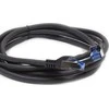 Good Connections Alcasa Alcasa 8060-SF010S kabelis sieciowy Juodas 1 m Cat6a S/FTP (S-STP)