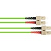 Alcasa Alcasa LW-801SC5 InfiniBand / šviesolaidinis kabelis 1 m SC žalias