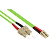 Alcasa Alcasa LW-8075LS5 „InfiniBand“ / šviesolaidinis kabelis, 7,5 m, LC, SC, žalias