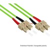 Alcasa Alcasa LW-810SC5 „InfiniBand“ / šviesolaidinis kabelis 10 m SC žalias
