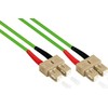 Alcasa Alcasa LW-810SC5 „InfiniBand“ / šviesolaidinis kabelis 10 m SC žalias