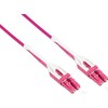 Alcasa Alcasa LW-U815LC4 InfiniBand / šviesolaidinis kabelis 15 m LC violetinis