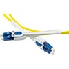 GoodConnections Alcasa Alcasa LW-U910LC „InfiniBand“ / šviesolaidinis kabelis, 10 m, LC, geltonas