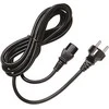Alcasa Juniper C13 - CEE 7/7 maitinimo kištukas, juodas, 2,5 m, E+F tipo