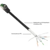 Good Connections Alcasa Tinklo kabelis juodas 20 m Cat6a S/FTP (S-STP) (8062-H200S)