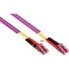 Nezatříděno Alcasa Kabelmeister LDM4-LC-050 kabelis InfiniBand / światłowodowy 5 m LC/UPC Violetinis