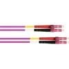 Nezatříděno Alcasa Kabelmeister LDM4-LC-050 kabelis InfiniBand / światłowodowy 5 m LC/UPC Violetinis