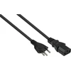 Nezatříděno Kabelmeister SK6030-S018 Maitinimo kabelis, juodas, 1,8 m, maitinimo kištukas, J tipo, IEC