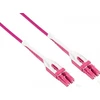 Alcasa LW-U803LC4 kabelis InfiniBand / światłowodowy 3 m 2x LC Violetinis