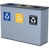 Alda 3 dalių rūšiavimo šiukšliadėžė 3 x 60 l "Eco Station"