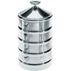 Alessi Alessi virtuvės dėžutė Kalisto 3 CB03 nerūdijančio plieno