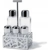 Alessi Cactus Condiment Set - oil,vinegar,S+P,spices MSA16