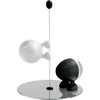 Alessi Rinkinys nerūdijančio plieno ir dervos druskos ir pipirų purtyklė, kotas (ASG02 BW)