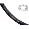Alexrims Ekstremalus DM24 kraštas CNC 24 "x48 Juodas (ALX- DM24484)