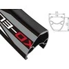Alexrims Mtb XD ELITE 27,5 "x32otw. Lašišinės paruoštos H. Juodas diskas (ALX-XD-ELIT275)