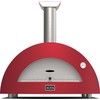 Alfa Forni Alfa Forni Moderno 3 Pizze Wood red