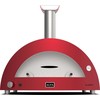 Alfa Forni Alfa Forni Moderno 5 Pizze Wood red