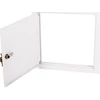 Alfako Apžiūros durys su spyna 300x300mm RAL 9003 SP 300/300
