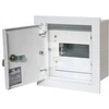 Alfako Metaliniai moduliniai skirstomieji įrenginiai, įleidžiami, 1x6 moduliai, Ral 9003 A-RW0 užraktas