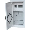 Alfako Metalinis įleidžiamas skirstomasis skydas 1 X TL 1F elektroniniam skaitikliui + 6 apsaugos, lango užraktas, RAL 9003A-RW6E
