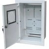 ALFAKO A-RW19 Įleidžiama spintelė 1x3F, lango užraktas, metalinis IP40 RAL 9003 A-RW19