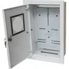 Alfako 1x3F metalo lubų skirstomasis skydas, skirtas elektroniniams skaitikliams RAL langų užraktams 9003 A -RW19E
