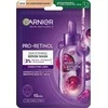 Garnier Skin Naturals Pro-Retinol Smoothing Serum Mask veido kaukė