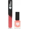 „Set All Tigers“: natūralūs ir veganiški skysti lūpų dažai „683 Make Your Mark“, 8 ml + natūralūs ir veganiški veganiški nagų lakai „196 Take Your Chance“, 11 ml