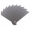 ALLBE TAPETINIŲ PEILIŲ GELEŽTĖS 18×0,33mm, 10vnt. LAUŽOMOS