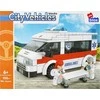 ALLEBLOX Kaladėlės KONSTR ALLEBLOX CITY 255EL 34X27X6 AMBUL